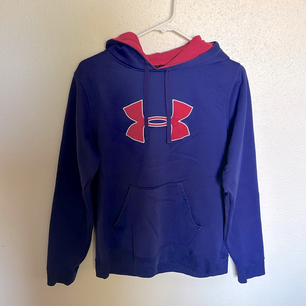 Women’s dark purple under armour hoodie